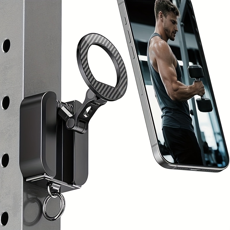 Home Gym Used - حامل هاتف مغناطيسي ثلاثي الاستخدامات، مناسب