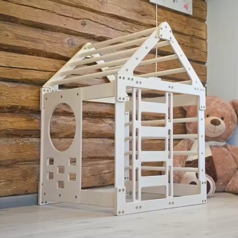 Home Gym For Toddlers - بيت لعب للأطفال مع زحليقة، ملعب