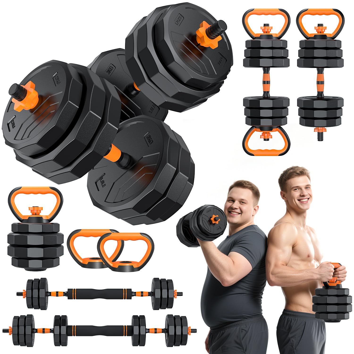 Home Gym Used - دمبل قابل للتعديل 5 في 1