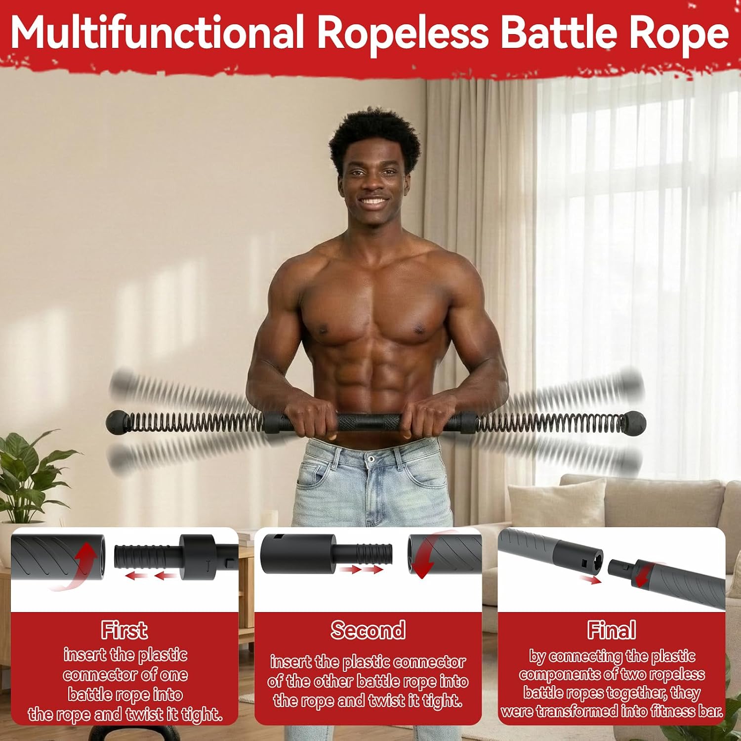 Home Gym Workout Equipment - جهاز تدريب القوة اللاسلكي 2 في