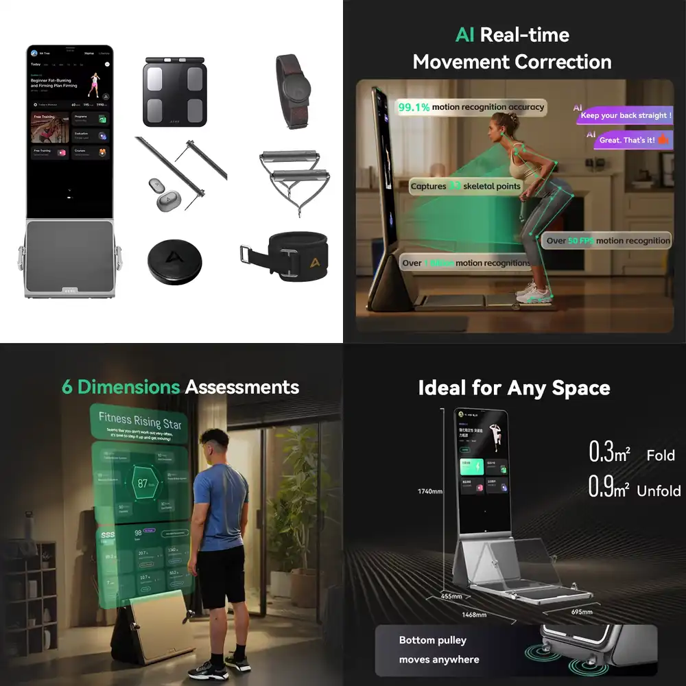 All In One Gym Home Equipment - جهاز AEKE K1 الرياضي المنزلي الشامل،