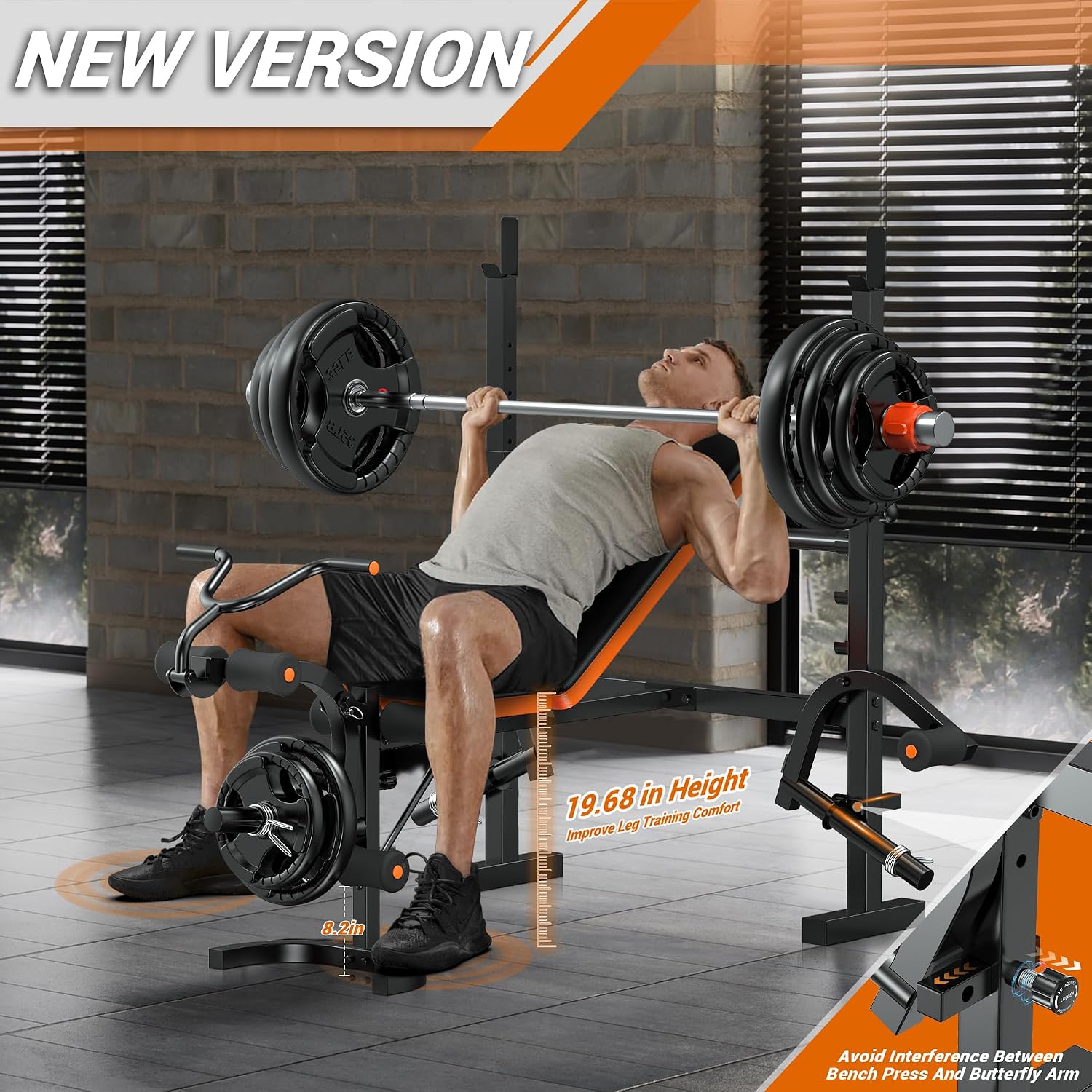 مقعد تمارين بقدرة تحمل 770 رطل - مراجعة Home Gym Leg Extension وسعره