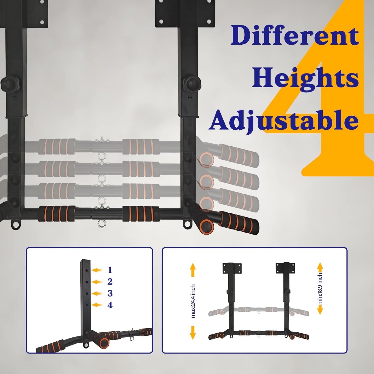 بار تمارين معلق على الحائط من  - مراجعة Home Gym Wall Mounted وسعره