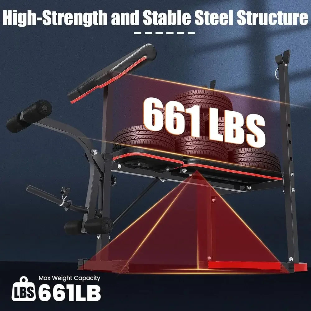 مقعد تمارين قابل للتعديل 8 في  - مراجعة Home Gym Leg Extension وسعره