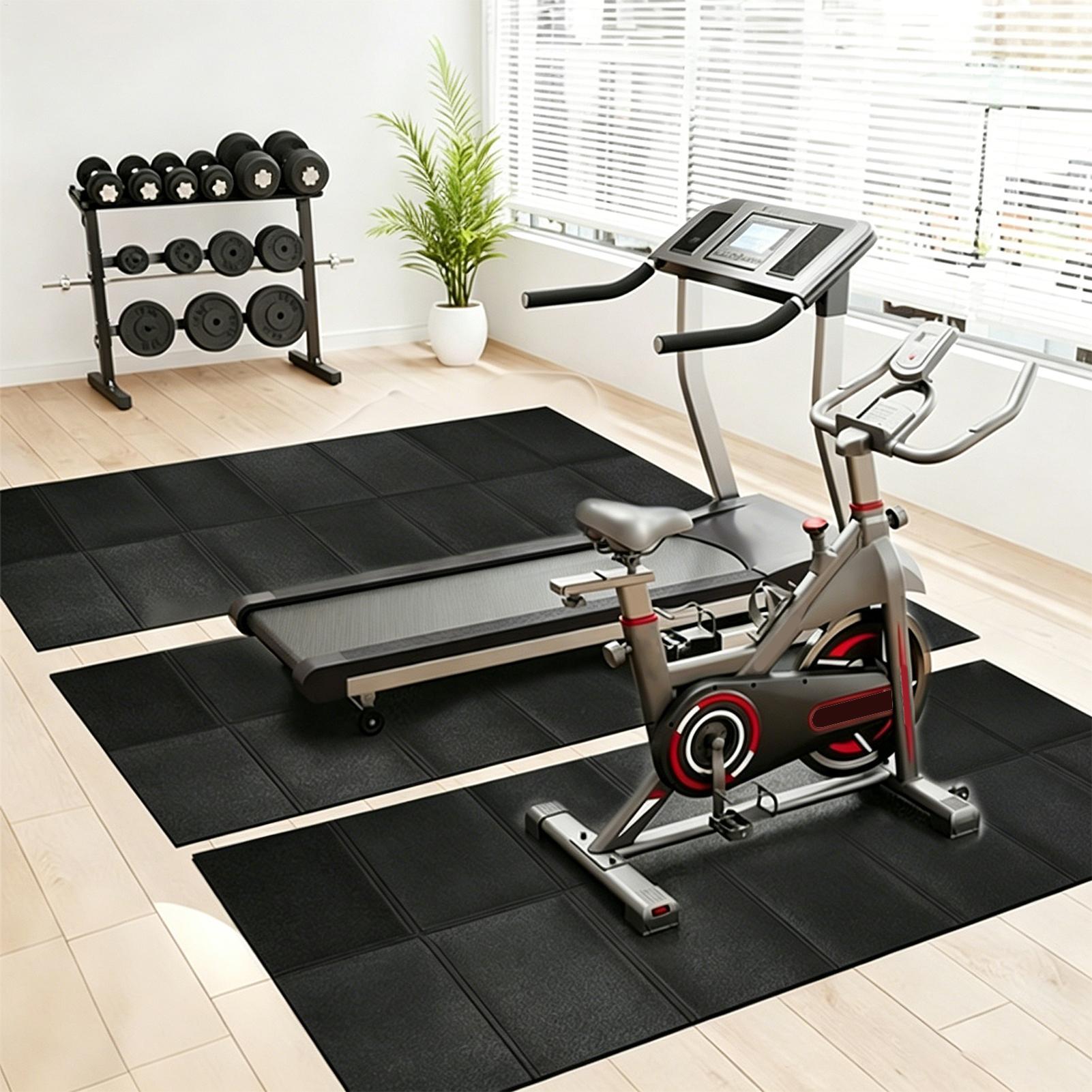 سجادة أرضية لجهاز المشي ماصة ل - مراجعة Home Gym Workout Equipment وسعره