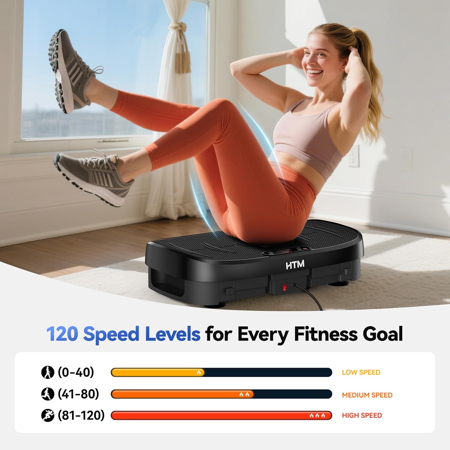 لوح اهتزاز لحرق الدهون ومنصة ل - مراجعة Home Gym Equipment Amazon وسعره