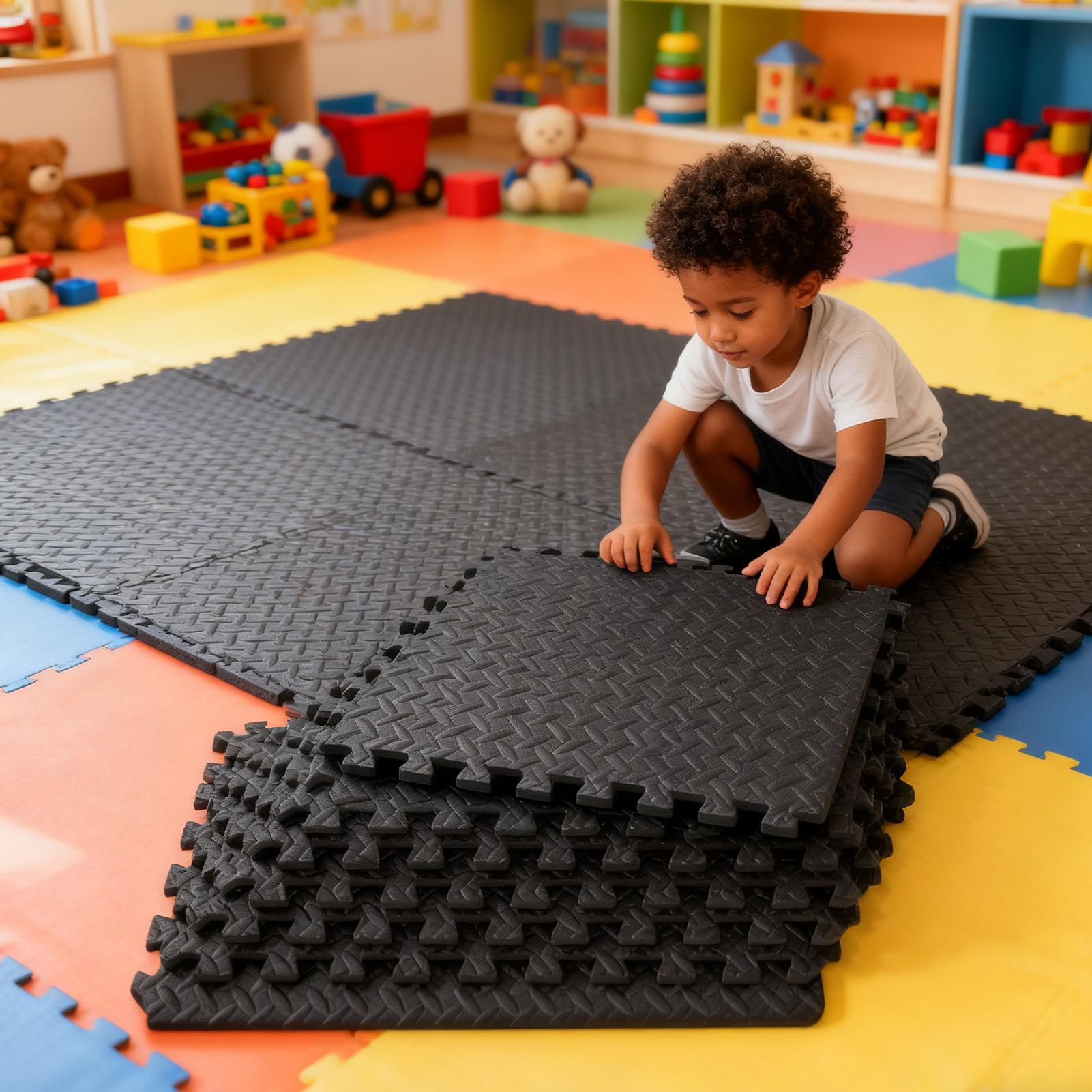 بلاط الصالة الرياضية 12 قطعة ل - مراجعة Home Gym For Toddlers وسعره