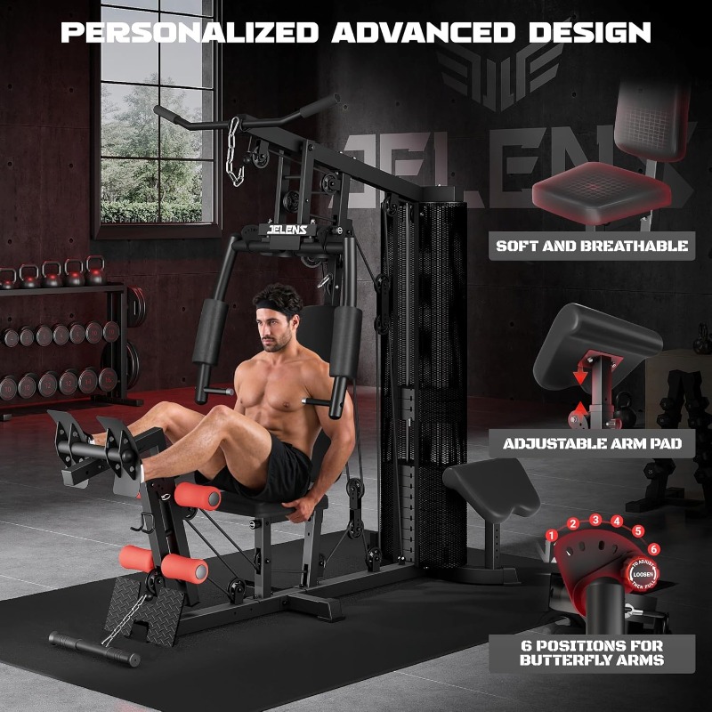 جهاز جيلينز الرياضي المنزلي، م - مراجعة Home Gym Workout Equipment وسعره