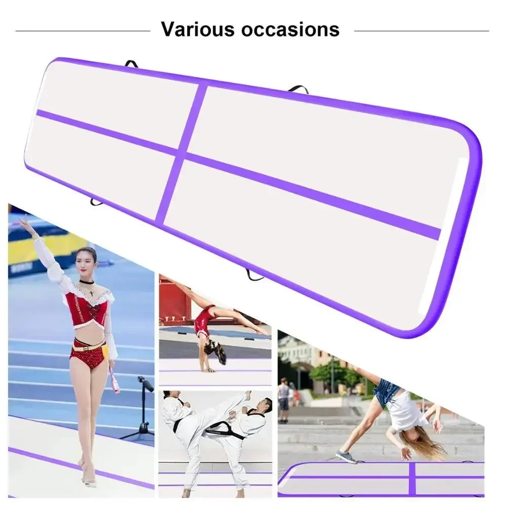 4 أمتار دائم نفخ الجمباز الهوا - مراجعة Home Gym Yoga Mat وسعره