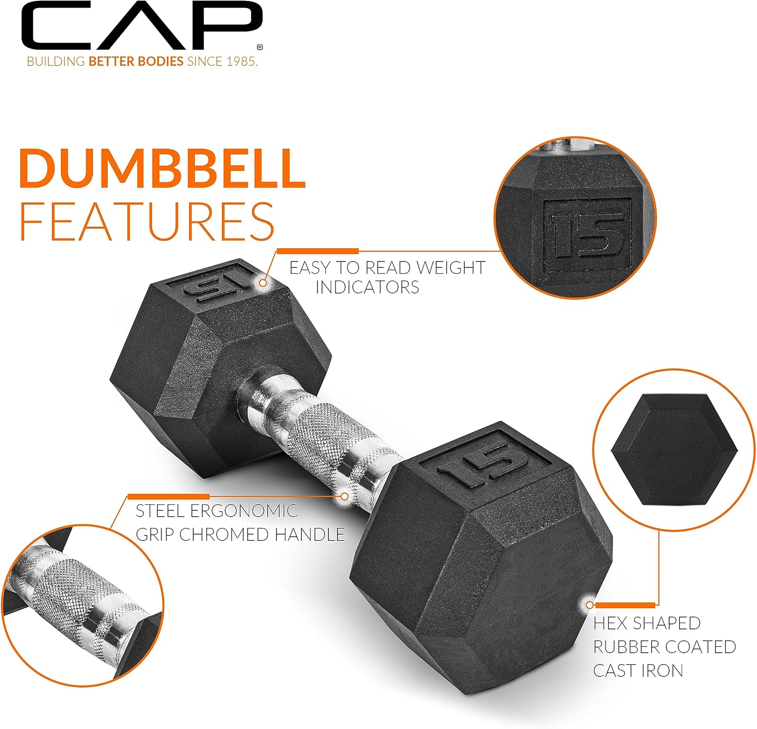 مجموعة أثقال سداسية الشكل مطلي - مراجعة Hex Dumbbell Set وسعره