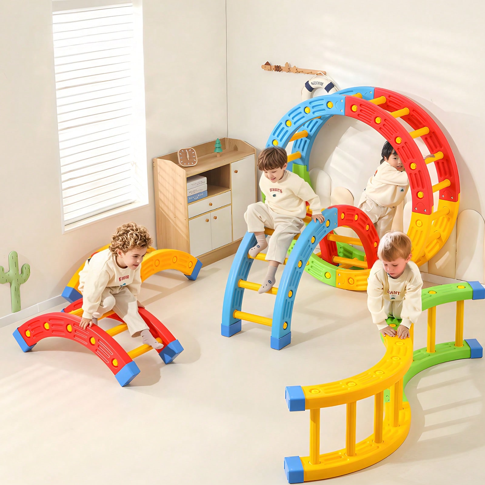 ألعاب تسلق قابلة للطي للأطفال  - مراجعة Home Gym For Toddlers وسعره