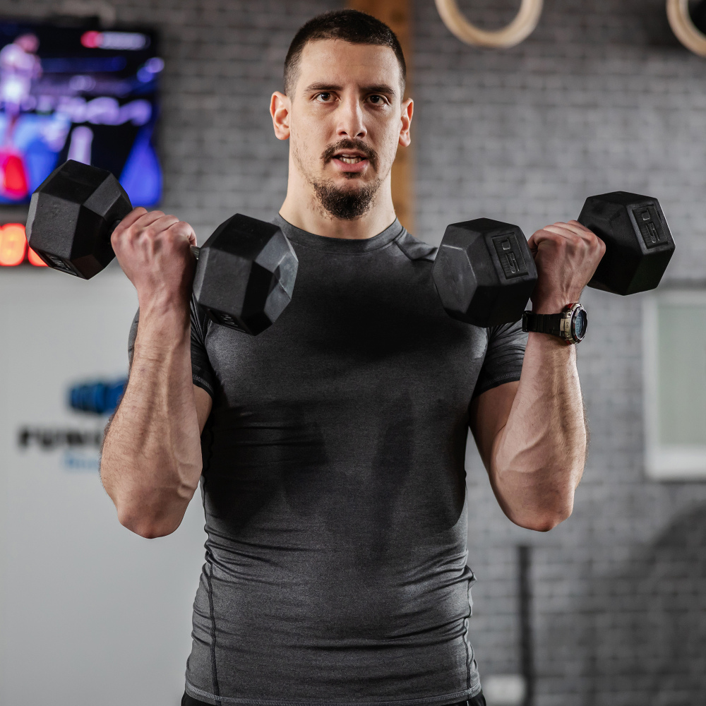 مجموعة دمبلز يي سوزير 2×15 رطل - مراجعة Hex Dumbbell Set وسعره