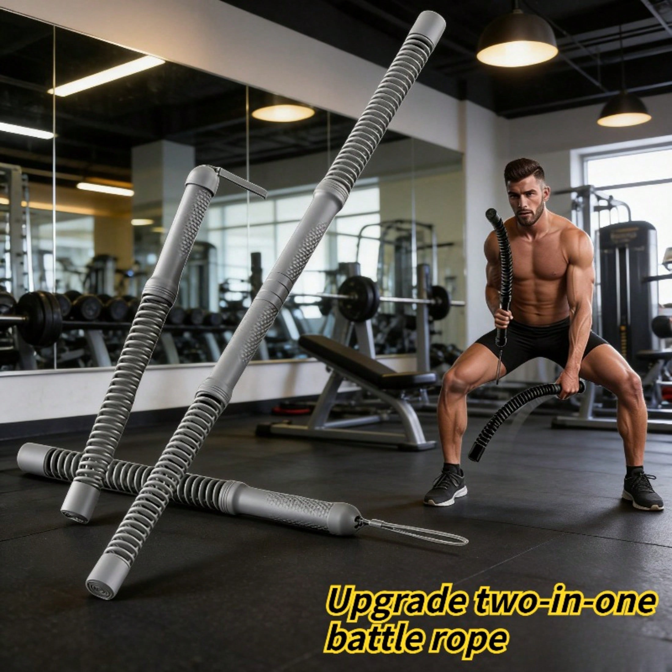 جهاز تدريب القوة اللاسلكي 2 في - مراجعة Home Gym Workout Equipment وسعره