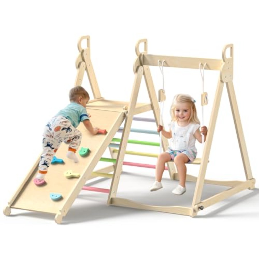 جهاز تسلق داخلي للأطفال الصغار - مراجعة Home Gym For Toddlers وسعره
