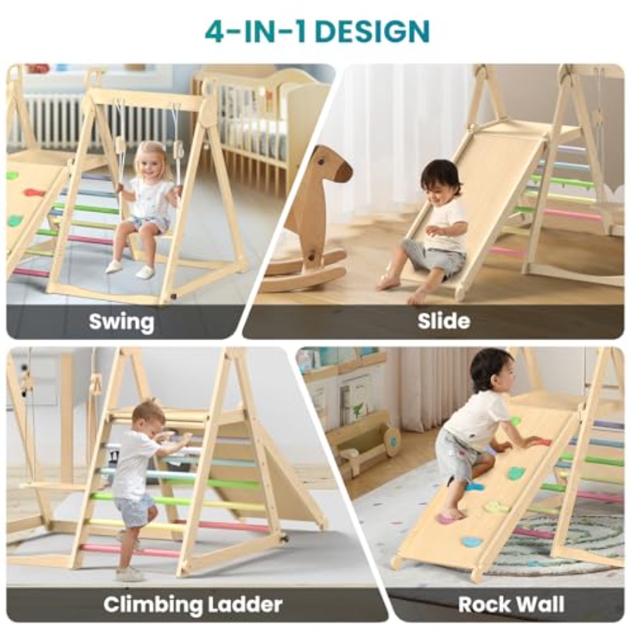 جهاز تسلق داخلي للأطفال الصغار - مراجعة Home Gym For Toddlers وسعره