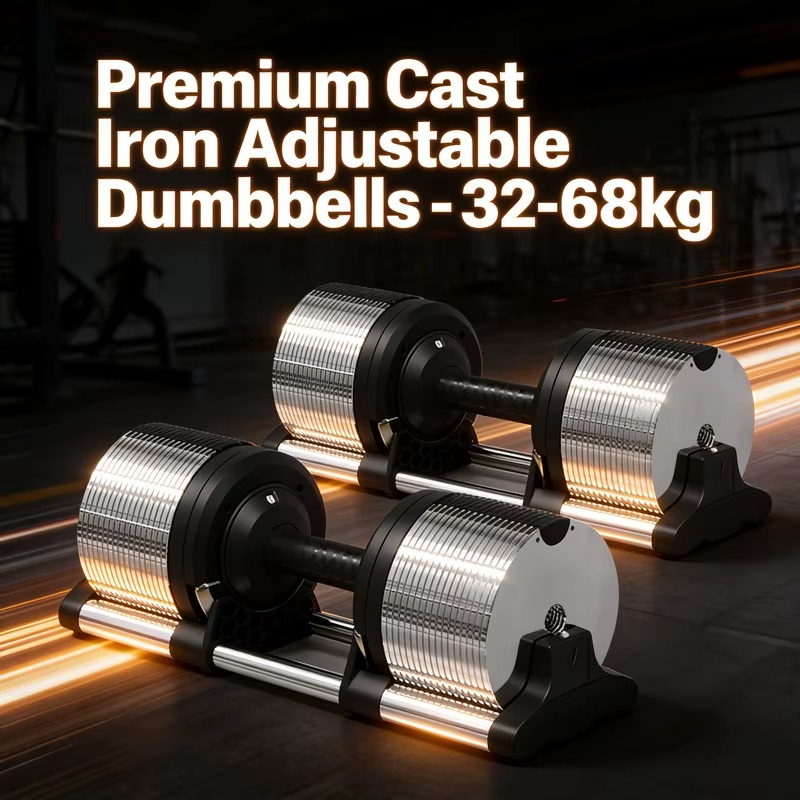 مجموعة دمبل قابلة للتعديل سداس - مراجعة Hex Dumbbell Set وسعره
