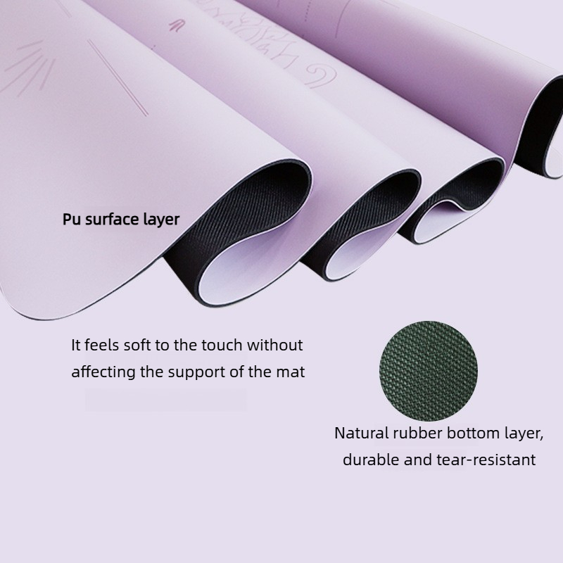 سجادة يوجا من المطاط الطبيعي م - مراجعة Home Gym Yoga Mat وسعره