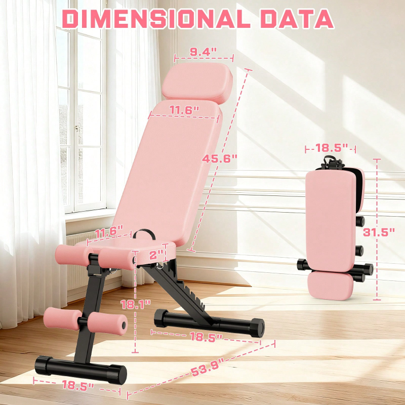 مقعد تمارين قابل للتعديل بـ 9  - مراجعة Home Gym Exercise وسعره